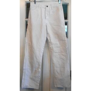 Vintage Painters Dickies Work Wear Denim Jeans  White Pants 30 x 34